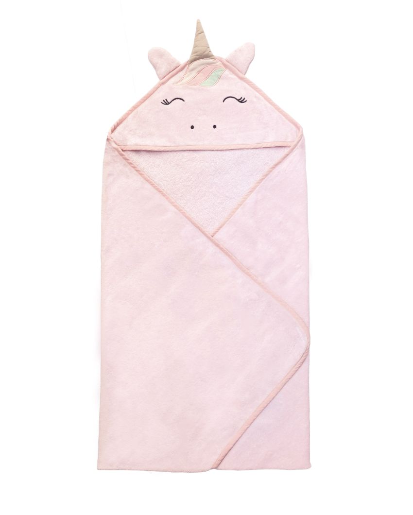 Unicorn Cotton Hooded Towel