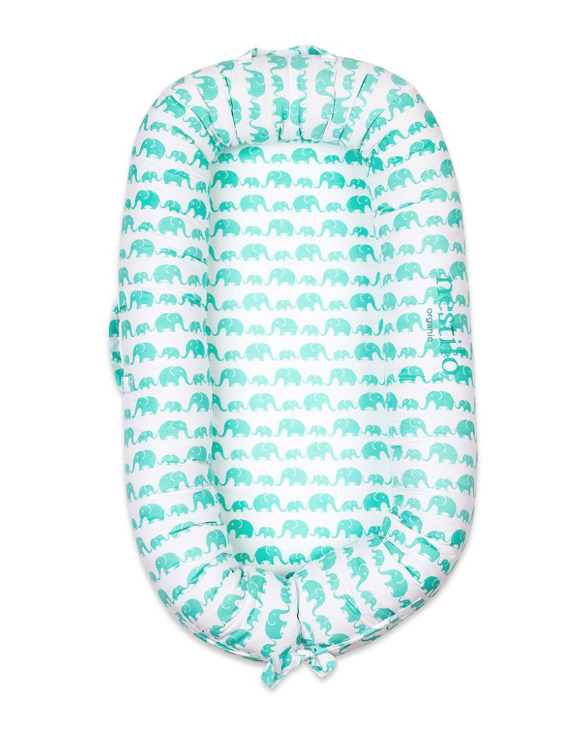 Elephant Parade Printed Organic Nestilo | 31 x 18 inches