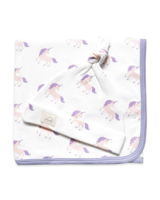 Unicorn Magic Cotton Snuggle Bundle | 28 x 28 inches