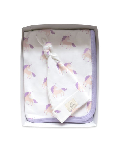 Unicorn Magic Cotton Snuggle Bundle | 28 x 28 inches