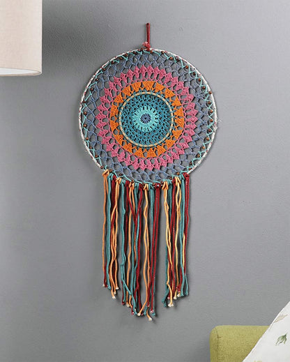 Beautiful Multicolor Shade Dream Catcher Wall Hanging | 15 x 28 inches