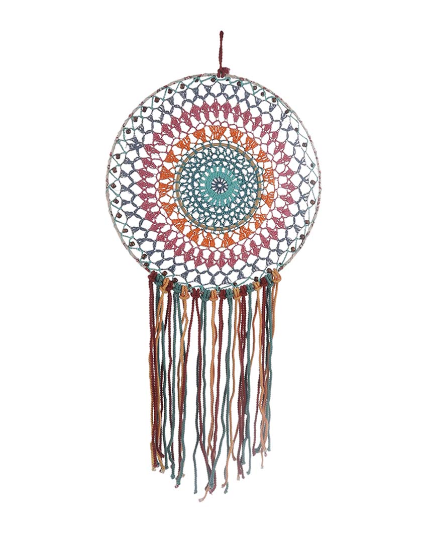 Beautiful Multicolor Shade Dream Catcher Wall Hanging | 15 x 28 inches