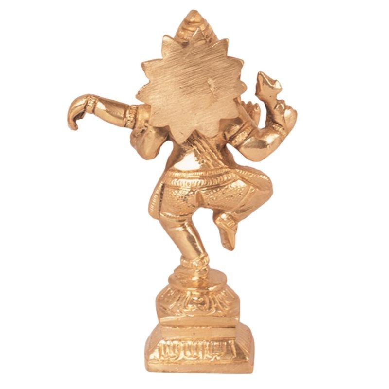 Dancing Lord Ganesha Idol Murti Statue | 5x1 Inch Default Title