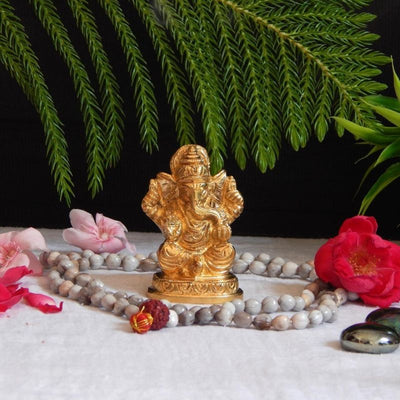 Mini Lord Ganesha Idol  Murti Statue | 3x2 Inch Default Title