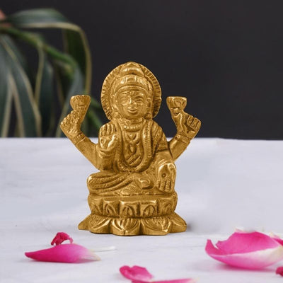 Goddess Lakshmi Idol  Murti Statue | 2x2 Inch Default Title