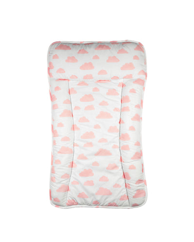 Cozy Cloud Pink Changing Mat | 30 x 17 inches