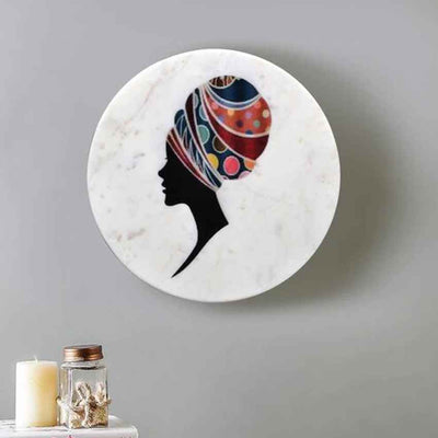 Beautiful Tribe Love Marble Wall Art | 10 x 10 inches