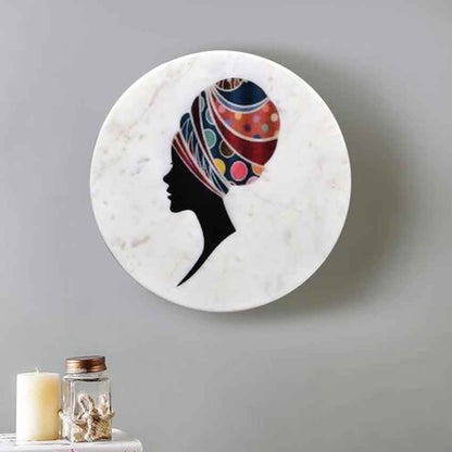 Beautiful Tribe Love Marble Wall Art | 10 x 10 inches