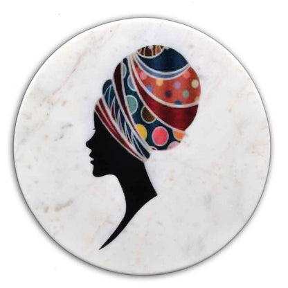 Beautiful Tribe Love Marble Wall Art | 10 x 10 inches