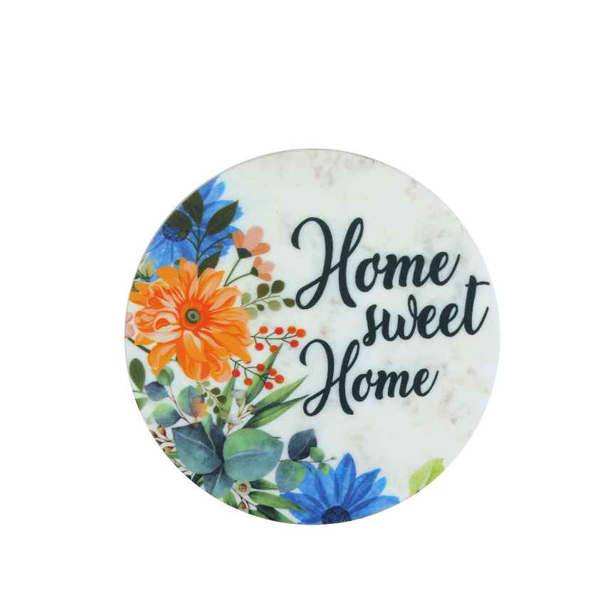 Even Home Sweet Home Marble Wall Art | 10 x 10 inches