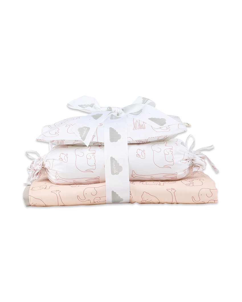 Always Be My Baby Cotton Mini Cot Set