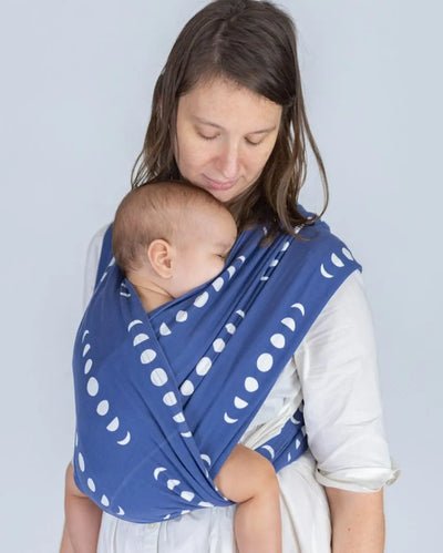 Luna Printed Godilo Ergonomic Organic Cotton Baby Carrier Wrap