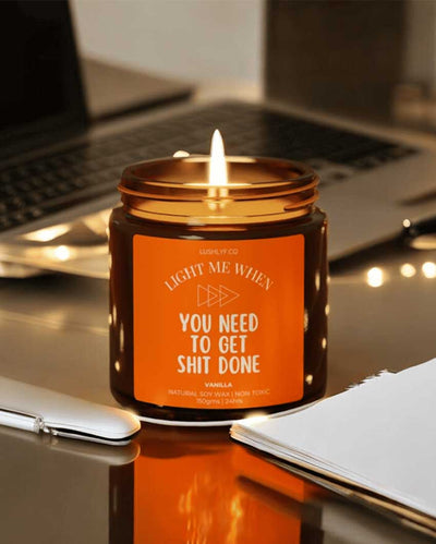 Motivation Glow Valentine Love Candles Vanilla Soy Wax Candle | 3 x 3 inches | 150ml