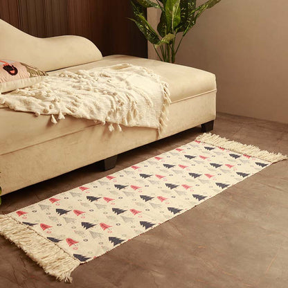 Trees Accent Runner Mat | 34 x 21 inches