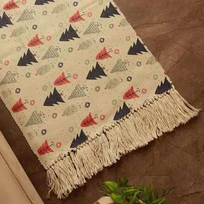 Trees Accent Runner Mat | 34 x 21 inches