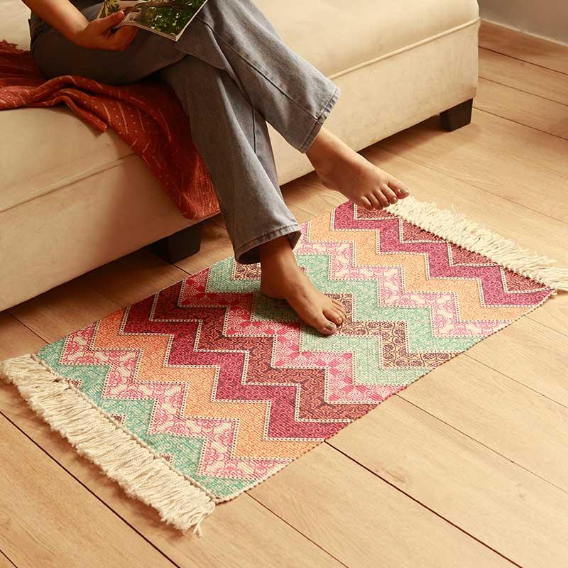 Colorful Accent Floor Mat | 34 x 21 inches