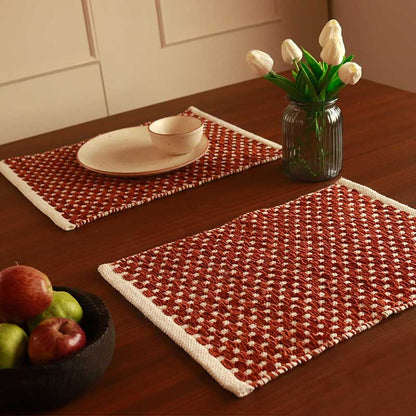 Cotton Tufted Placemats Set of 2