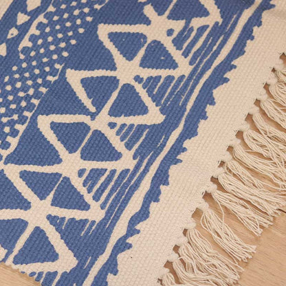 Royal Blue Accent Floor Mat | 34 x 21 inches