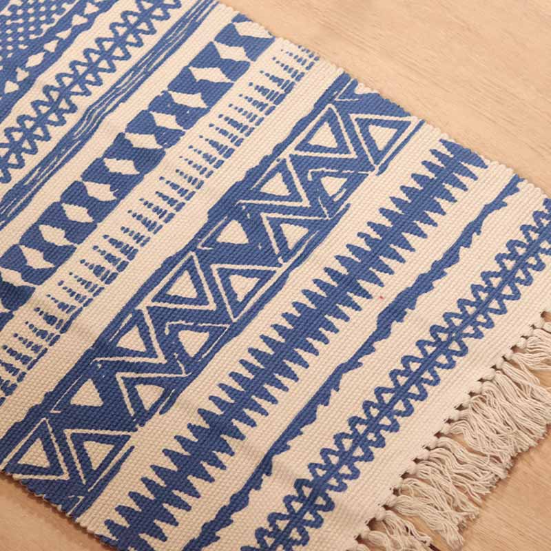 Royal Blue Accent Floor Mat | 34 x 21 inches