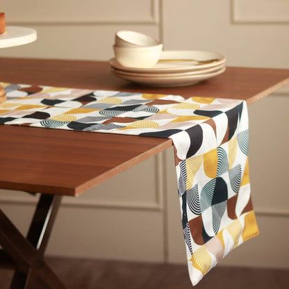 Multicolor Arch Table Runner | 58x13 Inches, 72x13 Inches