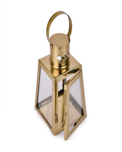 Stan Golden Glass Lantern | 5x 5 inches