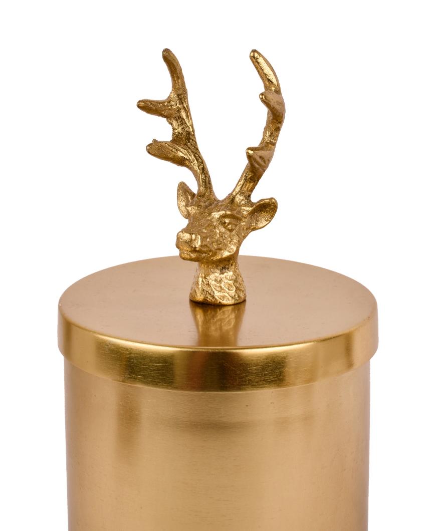 Reindeer Jars Gold Finish | 650 ml