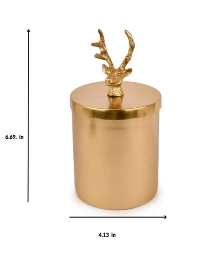 Reindeer Jars Gold Finish | 650 ml