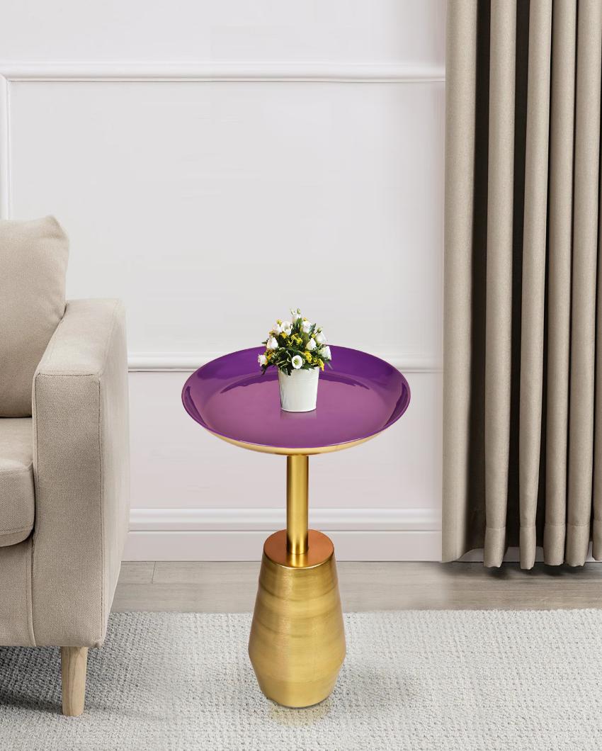 Purple Accent End Table | 20 inches