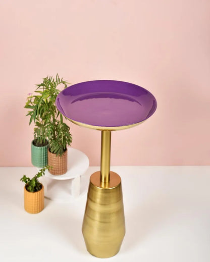 Purple Accent End Table | 20 inches