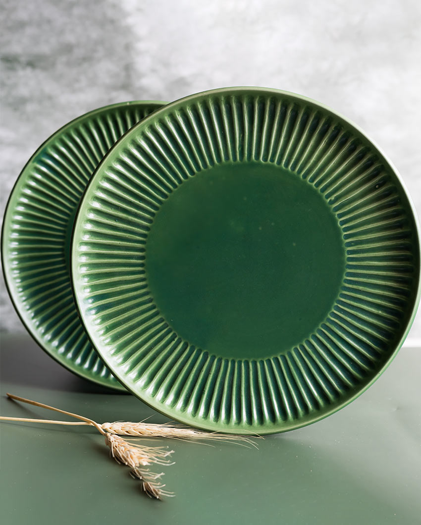 Hosta Dinner Ceramic Plate | Single | 10 inches