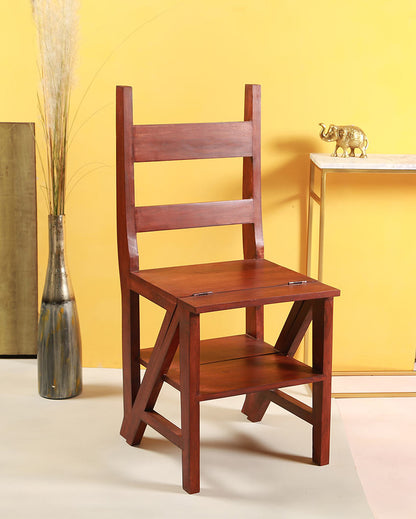 Convertable Wooden Ladder Chair