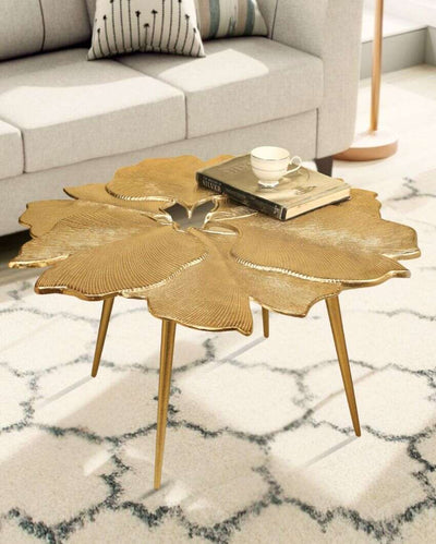 Petals Metal Coffee Table | 36 x 18 inches