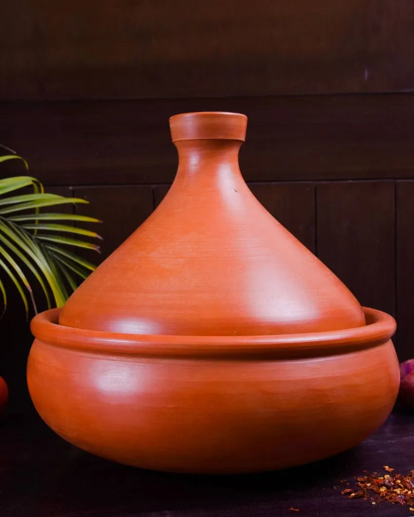 Tagine Conical Cooking Vessel | 3.5 Ltr | Safe For All Cooktops