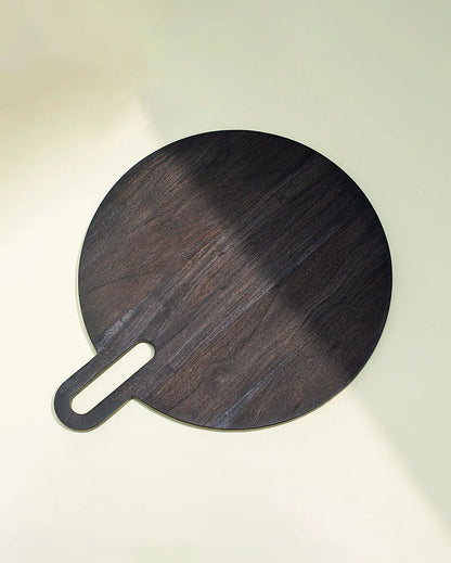 Round Accacia Wood Platter