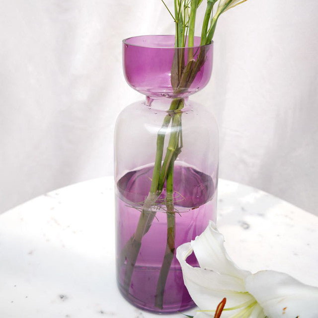 Tinted Grande Glass Vase