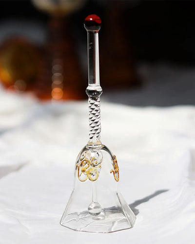 Ringing Borosil Glass Bell | 2 x 6 inches