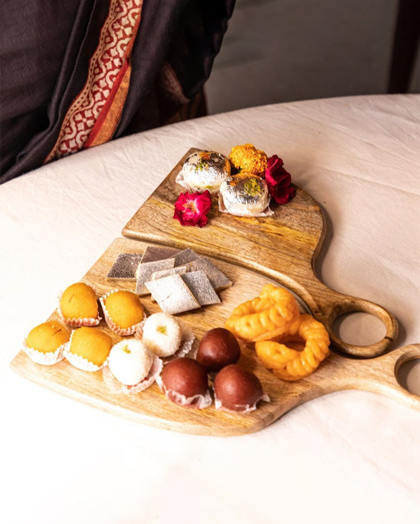 Yin-Yang Wooden Platter