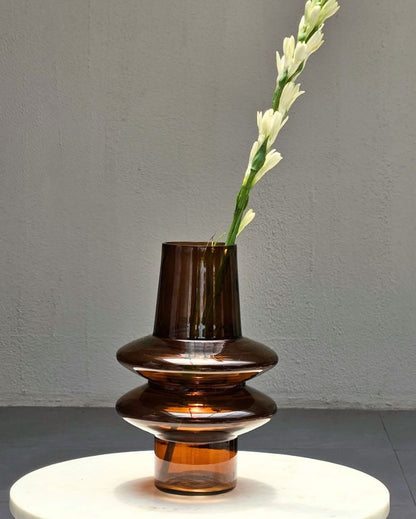 Ripple Glass Vase | 8 x 12 inches