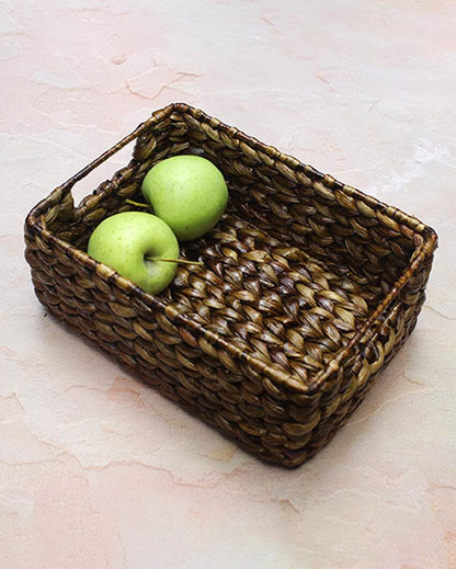 Cane Table Baskets | Set Of 2