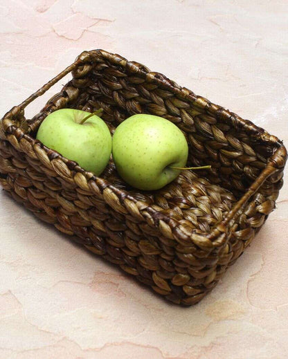 Cane Table Baskets | Set Of 2