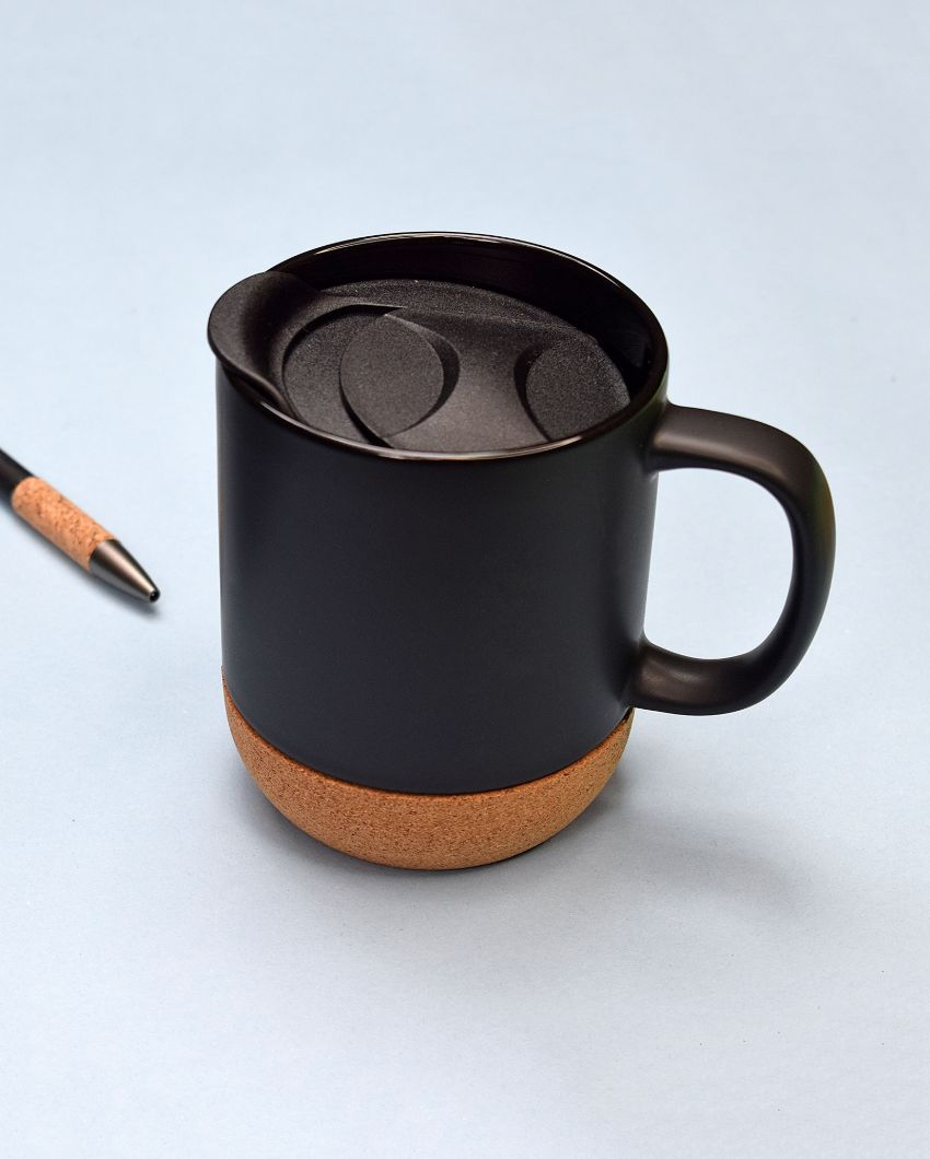 Ceramic Cork Mug For Coffee | 3 x 4 inches