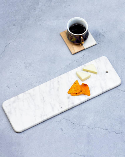 Marble Design Flat Cheese Board | 16 x 9 inches