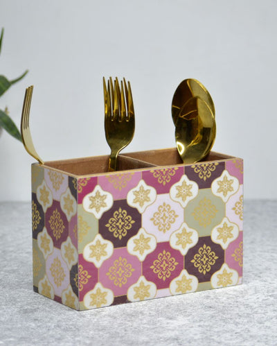 Turkish Pattern Cutlery Holders | Set Of 2 | 6 x 3 x 4 inches