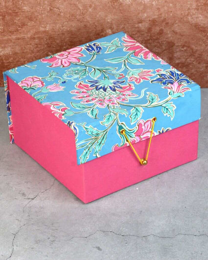 Recycled Cotton Hamper Empty Boxes | Set Of 4 | 8 x 4 inches