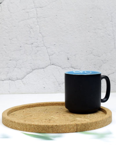 Classy Cork Round Serving Tray | 9 inches