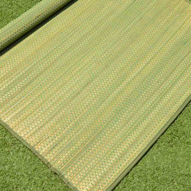 Madurkathi Light Green Floor Mat | 72 x 36 inches