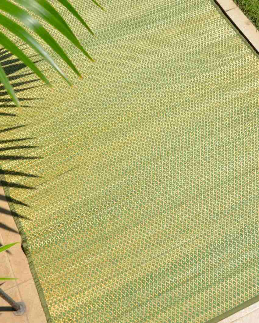 Madurkathi Light Green Floor Mat | 72 x 36 inches