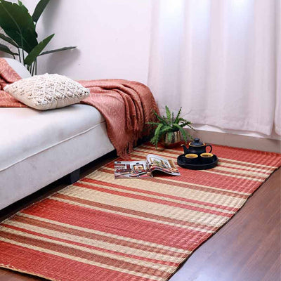 Madurkathi Colorful Floor Mat 72x36 inches – vibrant, multi-color design for a lively space.