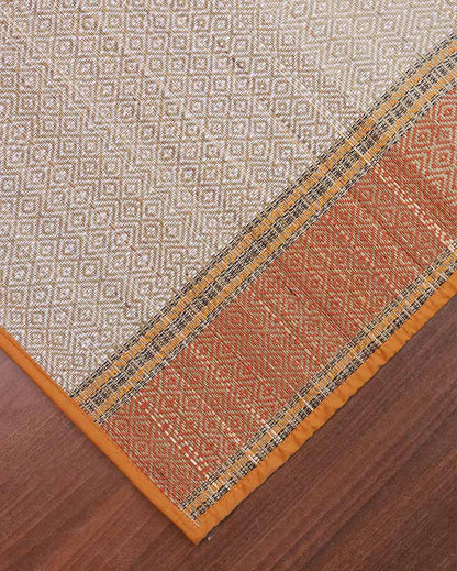 Mustard Natural Madurkathi Floor Mat | 60 x 24 inches