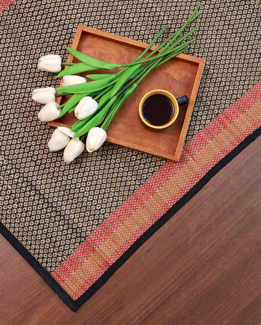 Multi Natural Madurkathi Floor Mat | 60 x 24 inches